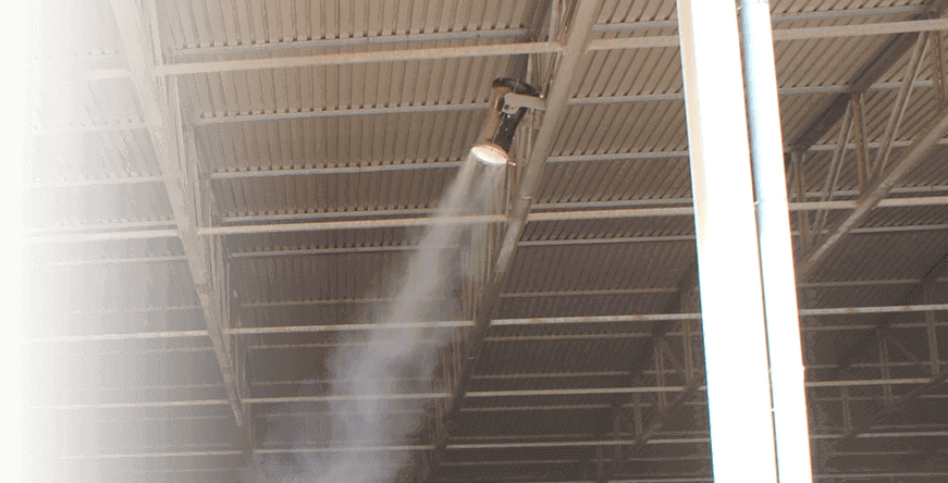 INDOOR DUST SUPPRESSION SYSTEMS